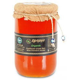 Eğriçayır 850 gr Organik Polifloralı Çiçek Balı