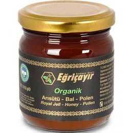 Eğriçayır Organik 240 gr  Bal Polen Karışımı  Arı Sütü