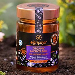 Eğriçayır Organik 300 gr Lavanta Çiçek Balı