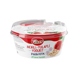 Eker 125 gr İncirli ve Yulaflı Probiyotik Yoğurt