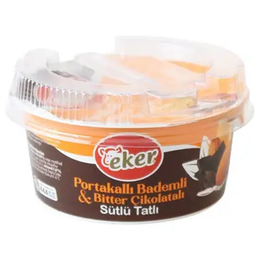 Eker 125 gr Portakal Bademli Bitter Çikolatalı Sütlü Tatlı