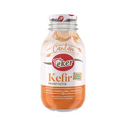 Eker 290 ml Havuç Zerdeçal ve Mandalinalı Kefir