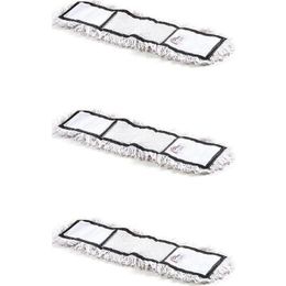 Ekol Beyaz 3x40 cm Nemli Palet Tablet Nem Alıcı Yedek Mop Paspas Başlığı Bezi