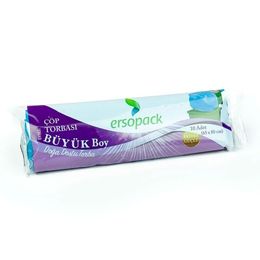 Ekol Büyük Boy Çöp Torbası 50 Adet Mavi 65 X 80 cm