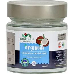 Ekoloji Market 180 ml Organik Hindistan Cevizi Yağı