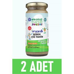 Ekoloji Market 2x230 gr Glutensiz Taş Değirmen Organik Çiğ Tahin