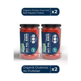 Ekoloji Market 2x80 gr Organik Glutensiz Acı Pulbiber