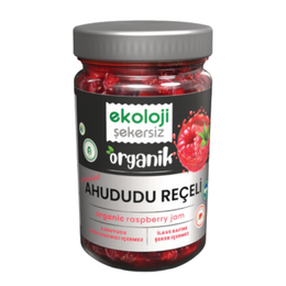 Ekoloji Market 380 gr Organik Şekersiz Ahududu Reçeli