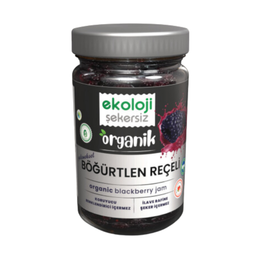 Ekoloji Market 380 gr Organik Şekersiz Böğürtlen Reçeli