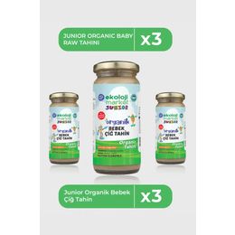 Ekoloji Market 3x230 gr Organik Bebek Çiğ Tahin