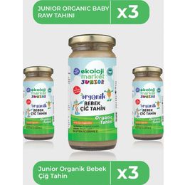 Ekoloji Market 3x230 gr Organik Bebek Çiğ Tahin