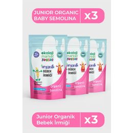 Ekoloji Market 3x250 gr Organik Bebek İrmiği