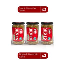 Ekoloji Market 3x30 gr Organik Glütensiz Kekik