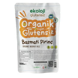 Ekoloji Market 500 gr Glutensiz Organik Basmati Pirinç