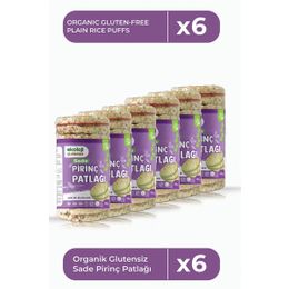 Ekoloji Market 6x100 gr Glutensiz Sade Pirinç Patlağı
