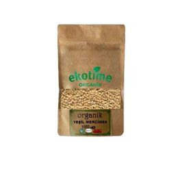 Ekotime 1 kg Organik Yeşil Mercimek