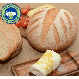 Ekotime 700 gr Organik Artisan Tam Buğday Ekmek
