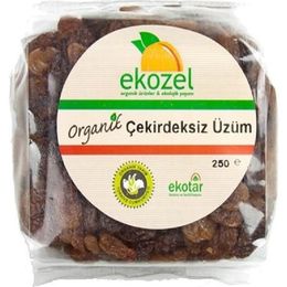 Ekozel 250 gr Organik Çekirdeksiz Kuru Üzüm