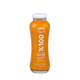 Elite Organik 200 ml Elma Portakal Havuç Suyu