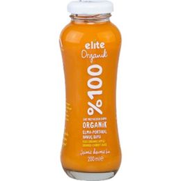 Elite Organik 200 ml Elma Portakal Havuç Suyu