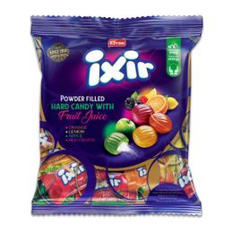 Elvan 1 kg Ixir Dolgulu Meyve Sulu Sert Şeker