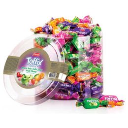 Elvan 1000 gr Toffix Toffini Mix Silindir Şeker