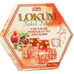 Elvan 250 gr Nar Fıstıklı Lokum