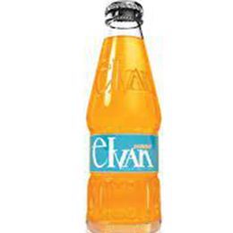 Elvan 250 ml Portakallı Gazoz Cam Şişe