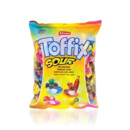 Elvan Toffix Sour Mix Şeker 1000 gr
