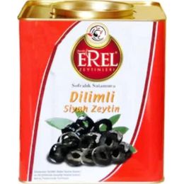 Erel Zeytinleri 8 kg Dilimli Siyah Zeytin