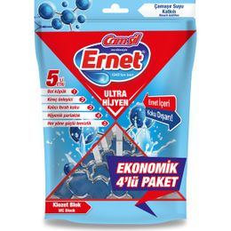 Ernet Katkılı 4x50 gr Ultra Hijyen Klozet Blok Çamaşır Suyu
