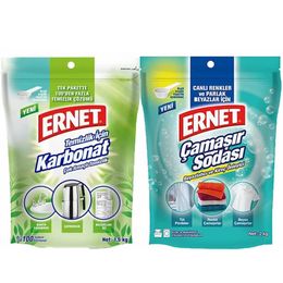 Ernet Temizlik İçin Karbonat 1.5 kg + 2 kg Çamaşır Sodası