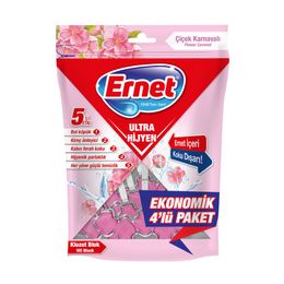 Ernet Ultra Hijyen Çiçek Karnavalı 4x50 gr Klozet Blok