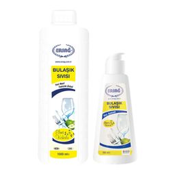 Ersağ 1 lt Elma Kokulu Bulaşık Sıvısı + Boş Aparat