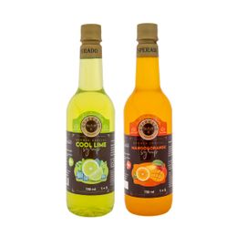 Esperado 2x750 ml Cool Lime + Mango Portakal Konsantre Şurup