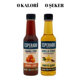 Esperado 2x750 ml Vanilya + Karamel Aromalı Şurup