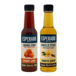 Esperado 2x750 ml Vanilya + Karamel Aromalı Şurup