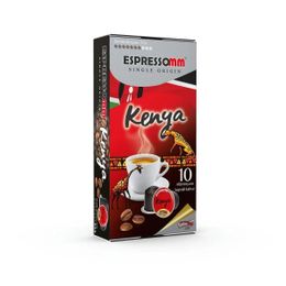 Espressomm 10'lu Single Origin Kenya Alüminyum Kapsül Kahve