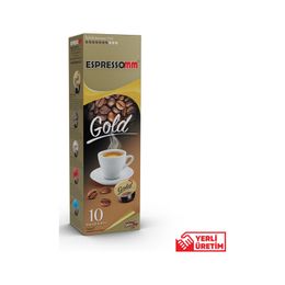 Espressomm 10'lu Tchibo Cafissimo Makineleri İle Uyumlu Gold Kapsül Kahve