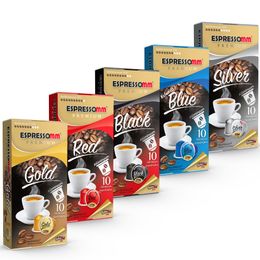 Espressomm 50 Adet Premium Karışık Alüminyum Kapsül Kahve