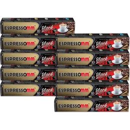 Espressomm Nespresso Uyumlu Black 100 Adet Kapsül Kahve