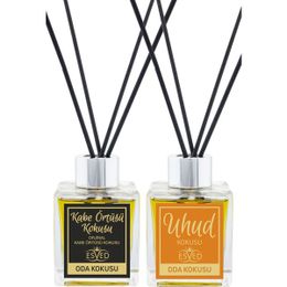 Esved 100 ml Kabe Örtüsü Kokusu ve Uhud Kokusu Çubuklu Oda Kokusu