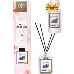 Esved 100 ml Lavanta Kokusu Çubuklu Koku Bambu Kokusu Yedek Dolum Şişesi