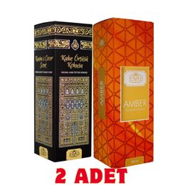 Esved 2x400 ml Kabe Örtüsü + Amber Oda Kokusu