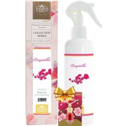 Esved Begonvil Çiçeği Kokusu Sprey 400 ml + 8 ml Gül Kokusu Araba Kokusu