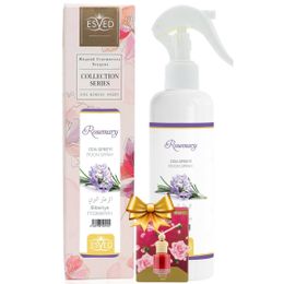 Esved Biberiye Kokusu Sprey 400 ml + 8 ml Gül Kokusu Araba Kokusu