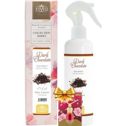 Esved Bitter Çikolata Kokusu Sprey 400 ml + 8 ml Gül Kokusu Araba Kokusu
