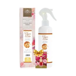 Esved Çikolata Lokması Kokusu Sprey 400 ml + 8 ml Gül Kokusu Araba Kokusu