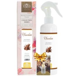 Esved Çikolata Lokması Kokusu Sprey 400 ml + 8 ml Gül Kokusu Araba Kokusu