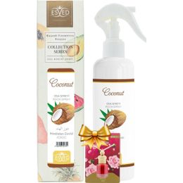 Esved Hindistan Cevizi Kokusu Sprey 400 ml + 8 ml Gül Kokusu Araba Kokusu